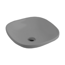 Umivaonik umetnicki AXA - WILD 45x45cm [3009009][grey, matt]